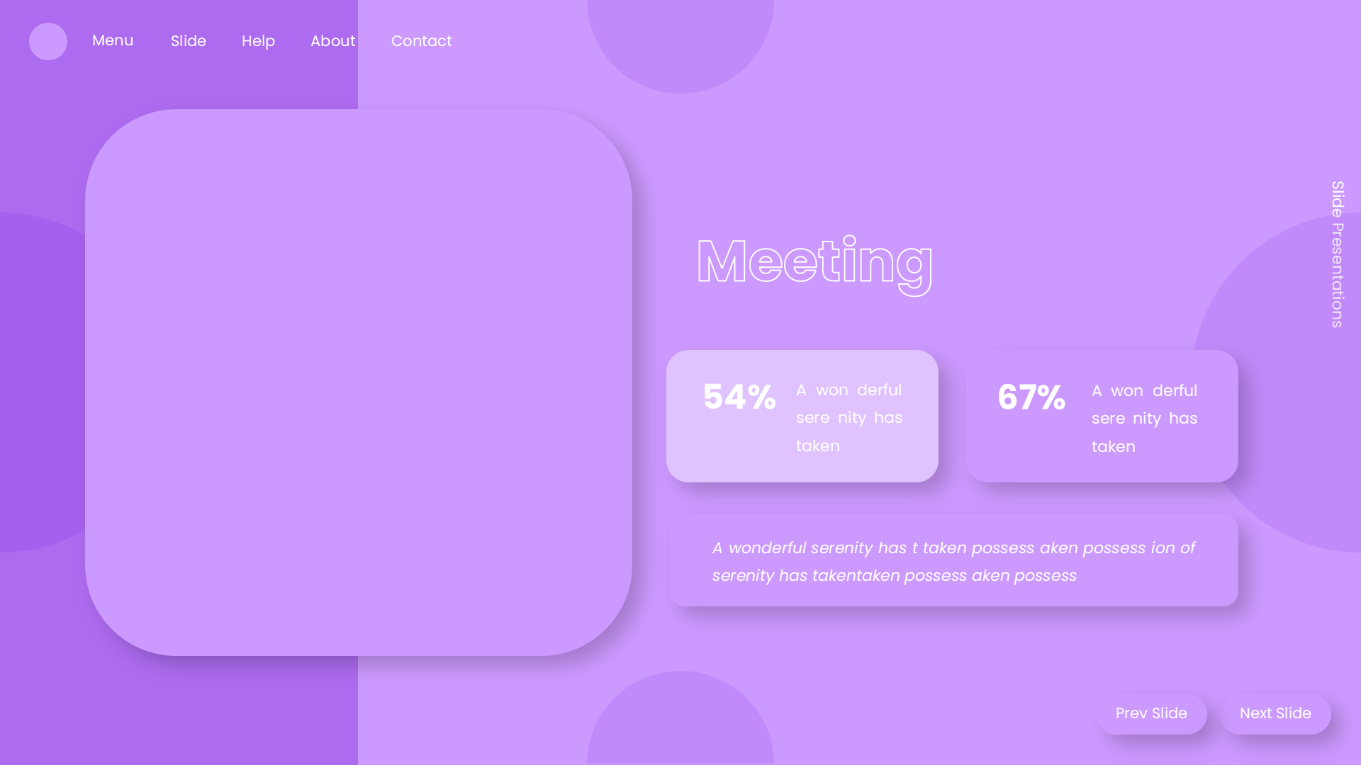 Startup V6 Purple slide 2